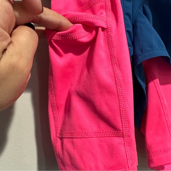 Puma The Last Lap 2 in 1 Running Shorts Pink Blue Size Small - Picture 3 of 15